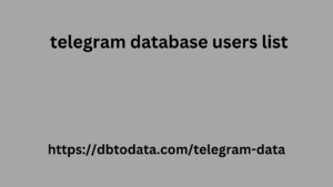 Telegram Database Users List